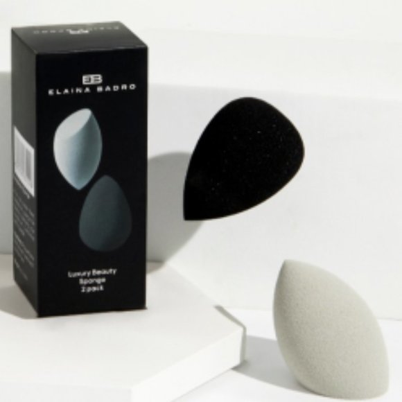 2/30$ Nwt Elaine Badro Luxury Beauty Sponges - 2 Pack - Picture 2 of 2
